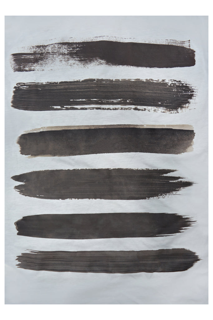 100% PIMA COTTON BRUSH STROKES T-SHIRT