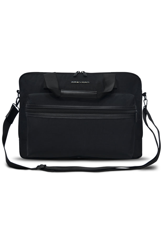 MAIYAAN BLACK EXECUTIVE MESSENGER BAG