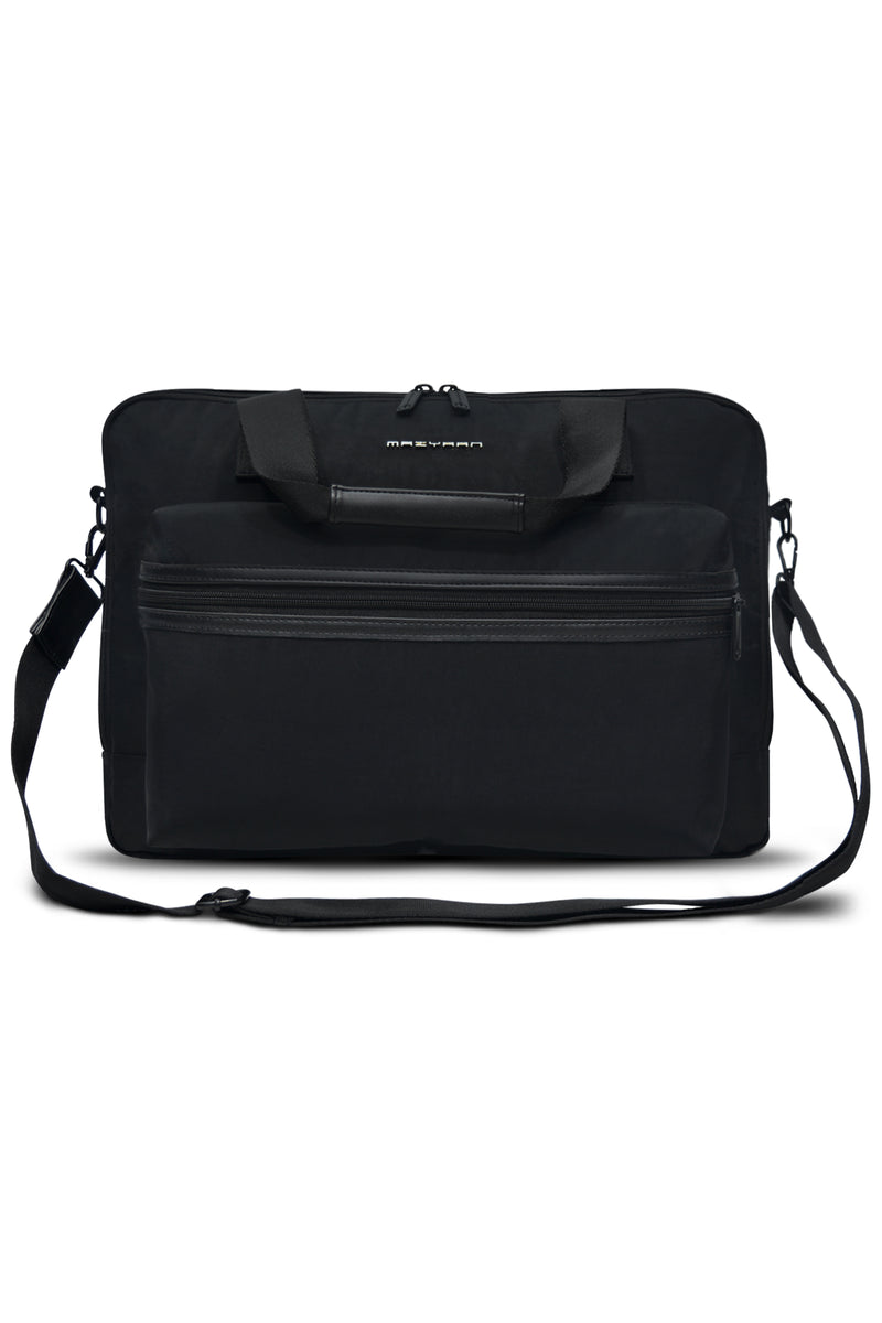 MAIYAAN BLACK EXECUTIVE MESSENGER BAG