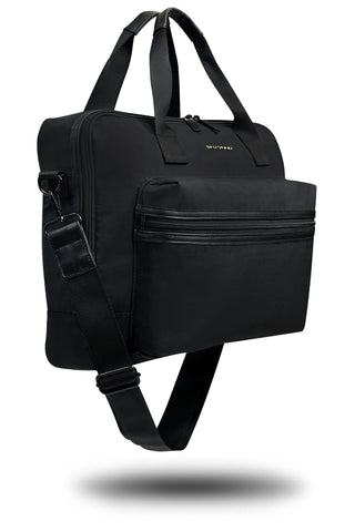 MAIYAAN BLACK EXECUTIVE MESSENGER BAG MAIYAAN BLACK EXECUTIVE MESSENGER BAG