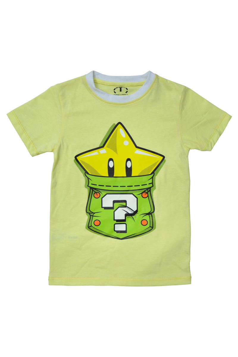 100% COMBED COTTON MARIO STAR T-SHIRTS