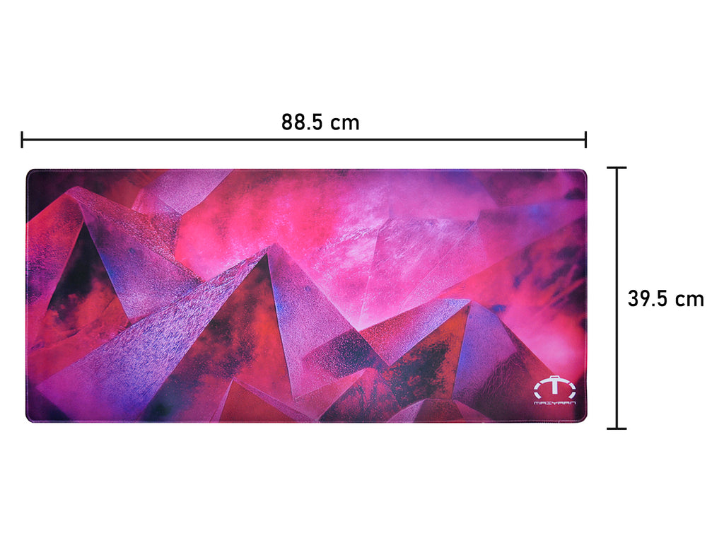 PREMIUM QUALITY LARGE SIZE PURPLE CRYSTAL MOUSE PAD