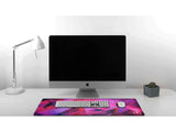 PREMIUM QUALITY LARGE SIZE PURPLE CRYSTAL MOUSE PAD