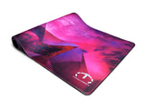 PREMIUM QUALITY LARGE SIZE PURPLE CRYSTAL MOUSE PAD