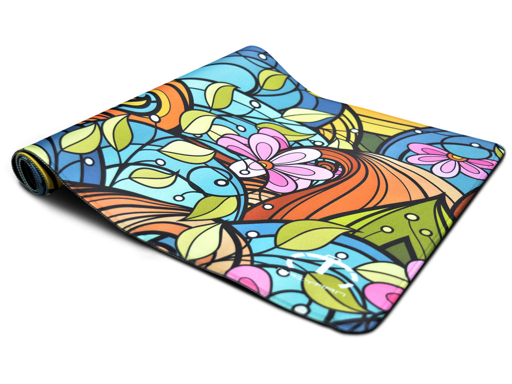 PREMIUM QUALITY MEDIUM SIZE FLOWER MOUSE PAD