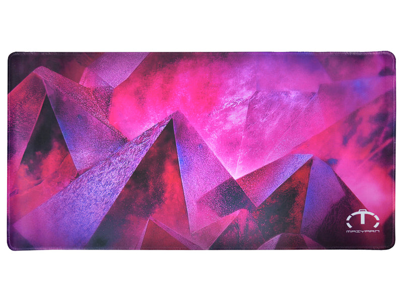 PREMIUM QUALITY MEDIUM SIZE PURPLE CRYSTALS MOUSE PAD