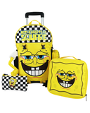 Maiyaan SpongeBob Hybrid Trolley Bag with Detachable Lunch Box