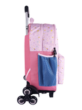 Maiyaan Rainbow Hearts Hybrid Trolley Bag