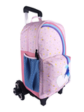 Maiyaan Rainbow Hearts Hybrid Trolley Bag