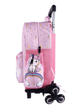 Maiyaan Rainbow Hearts Hybrid Trolley Bag