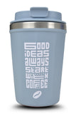FALL RESISTANT HOT & COOL COFFEE CUP BLUE [380ML]