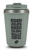 FALL RESISTANT HOT & COOL COFFEE CUP GREEN [380ML]