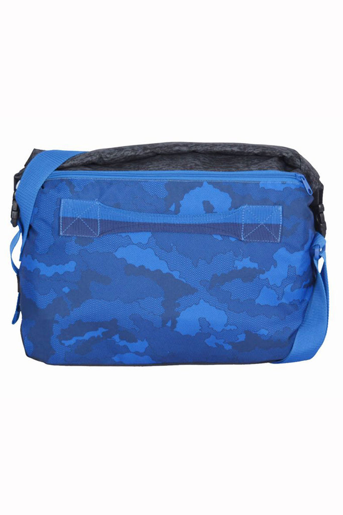 Camo Messenger Office Professional Bag for Women's - Blue