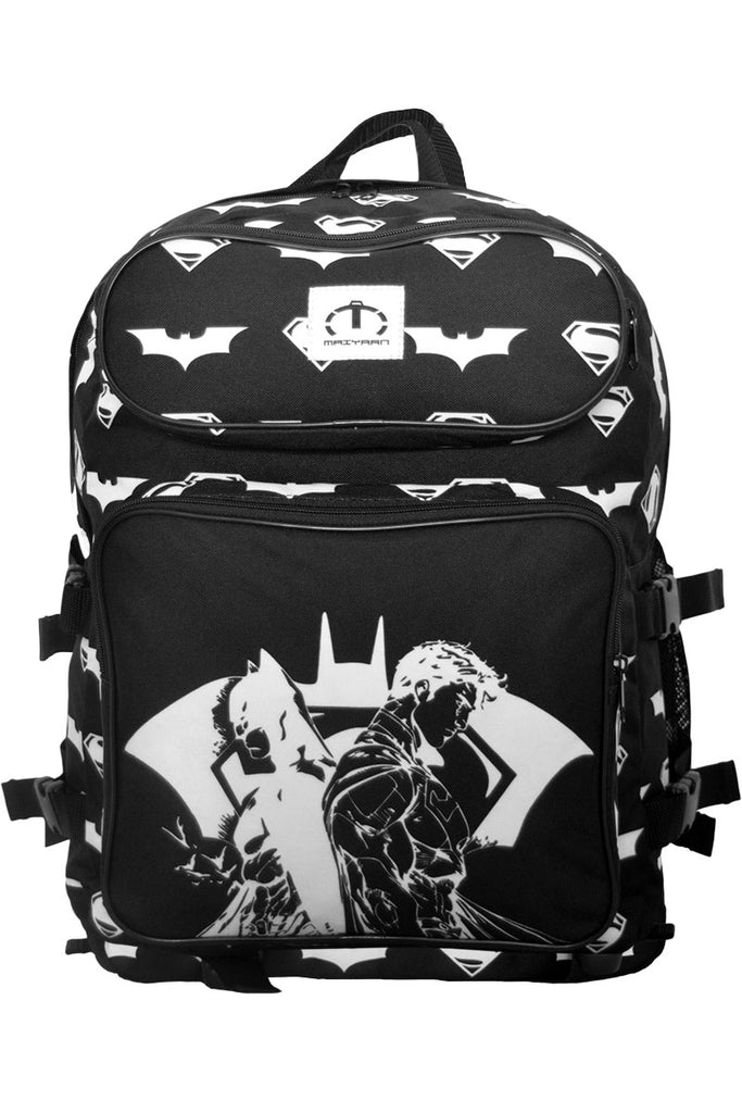 Batman VS Superman School Trolley Bag/Backpack For Boys