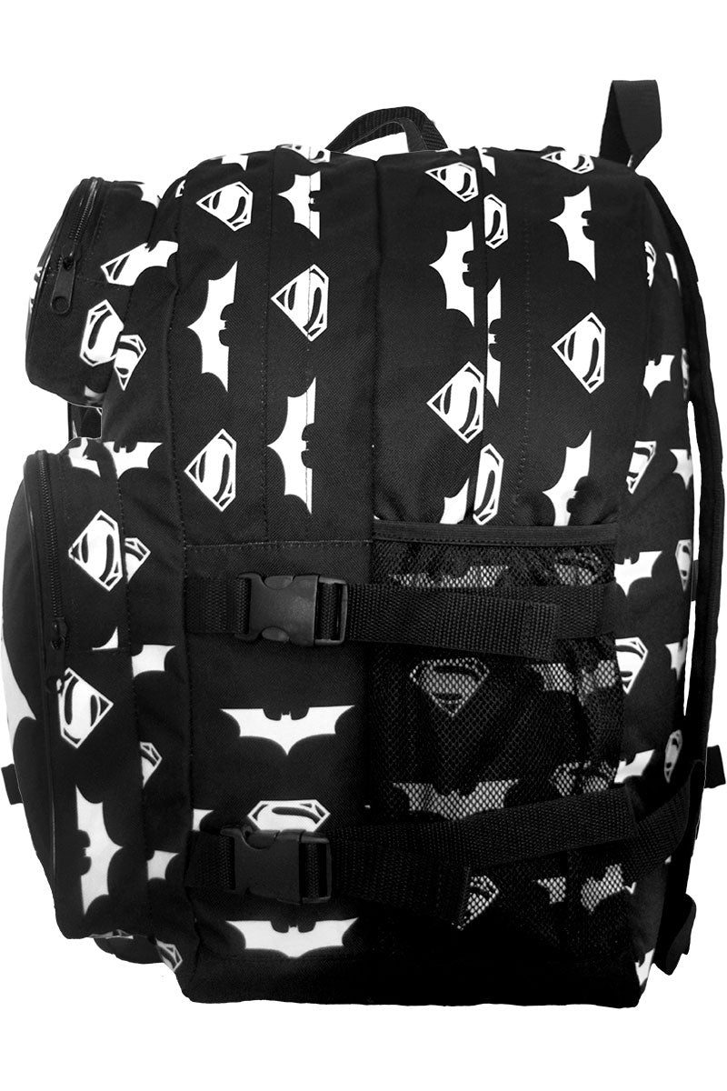 Batman VS Superman School Trolley Bag/Backpack For Boys