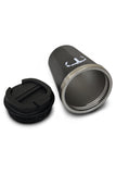 FALL RESISTANT HOT & COOL COFFEE CUP BLACK [380ML]