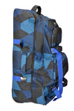 BLUE TRAVELLING TEAM BAG WITH 2 FRONT POCKET