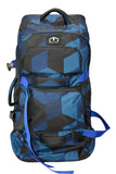 BLUE TRAVELLING TEAM BAG WITH 2 FRONT POCKET