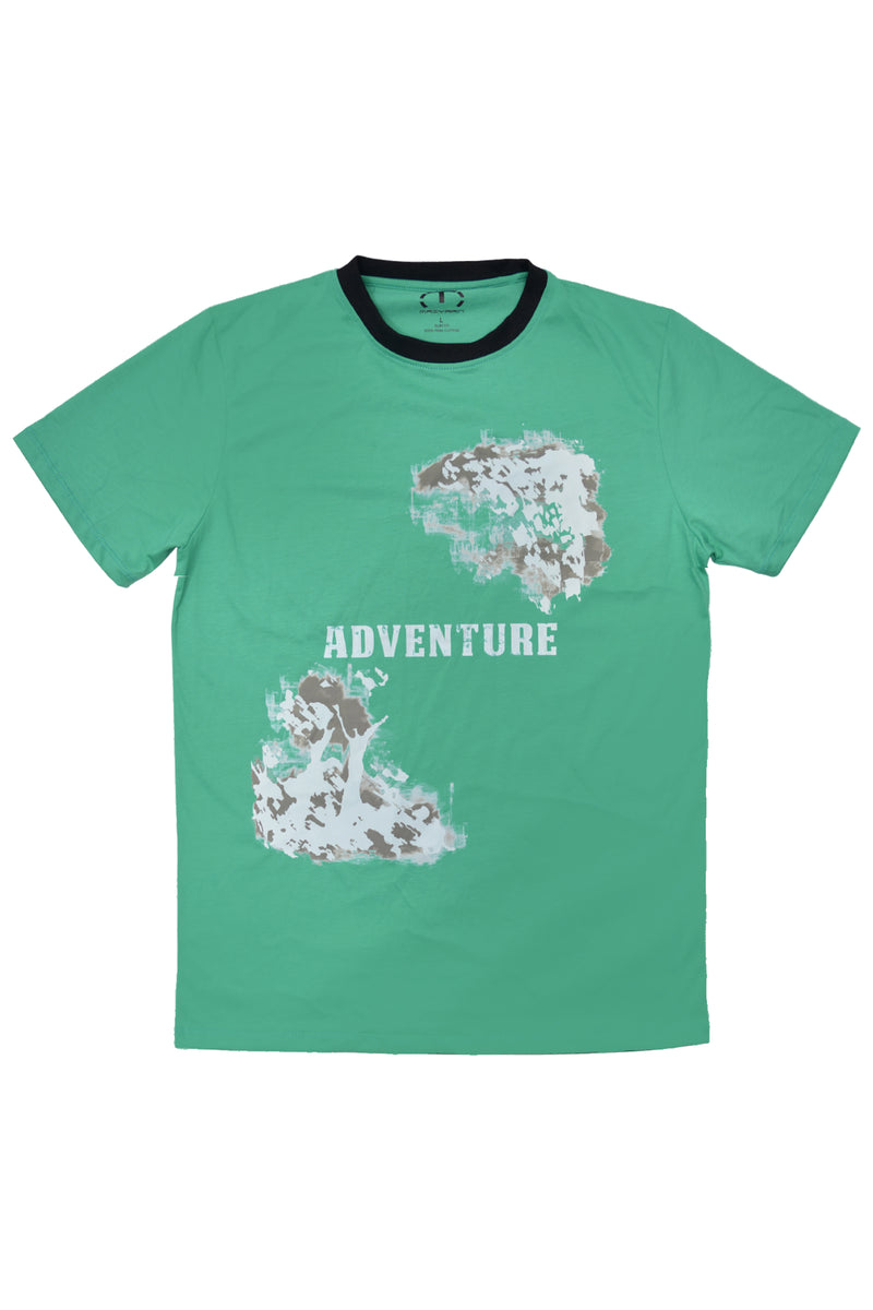 100% PIMA COTTON ADVENTURE TREE T-SHIRT