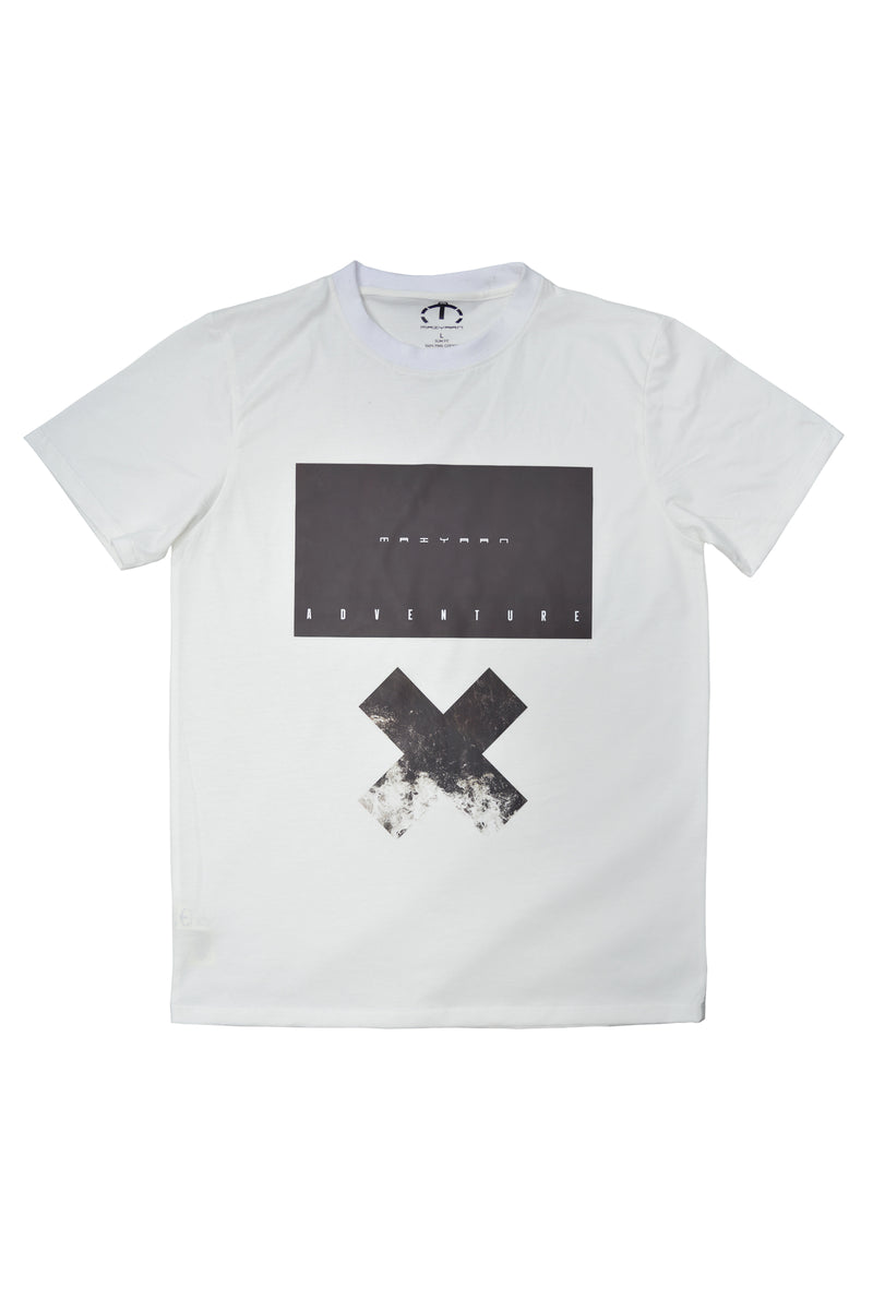 100% PIMA COTTON ADVENTURE X T-SHIRT