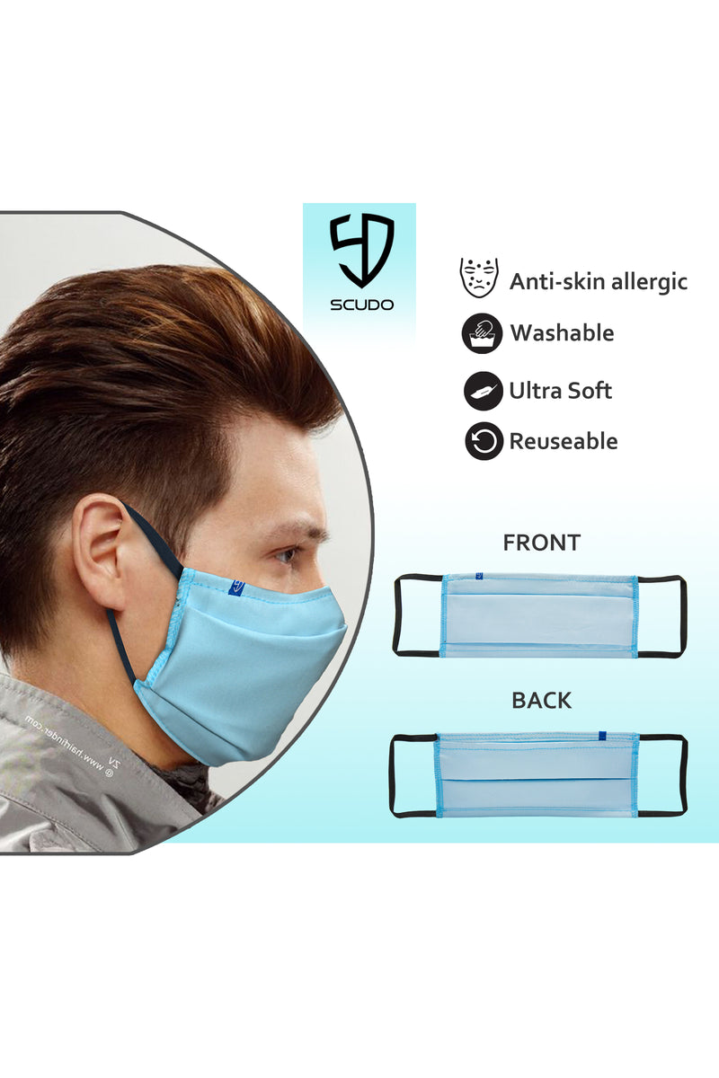 3 PCS OF DOUBLE LAYER FACE MASK [AGE: 17+] 