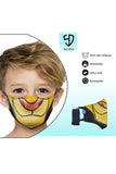 3 PCS OF DOUBLE LAYER SIMBA LION FACE MASK FOR KID'S
