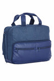 Office Briefcase Backpack/ Messenger Bag - Blue