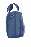 Office Briefcase Backpack/ Messenger Bag - Blue