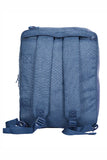 Office Briefcase Backpack/ Messenger Bag - Blue