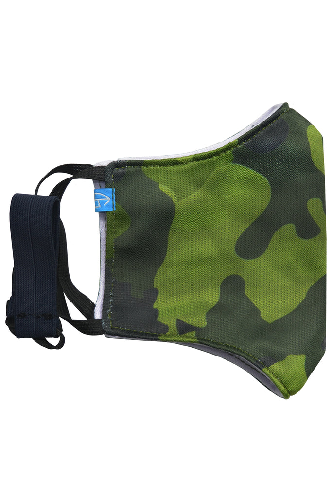 3 PCS OF DOUBLE LAYER CAMO FACE MASK [AGE: 25+ YEARS]