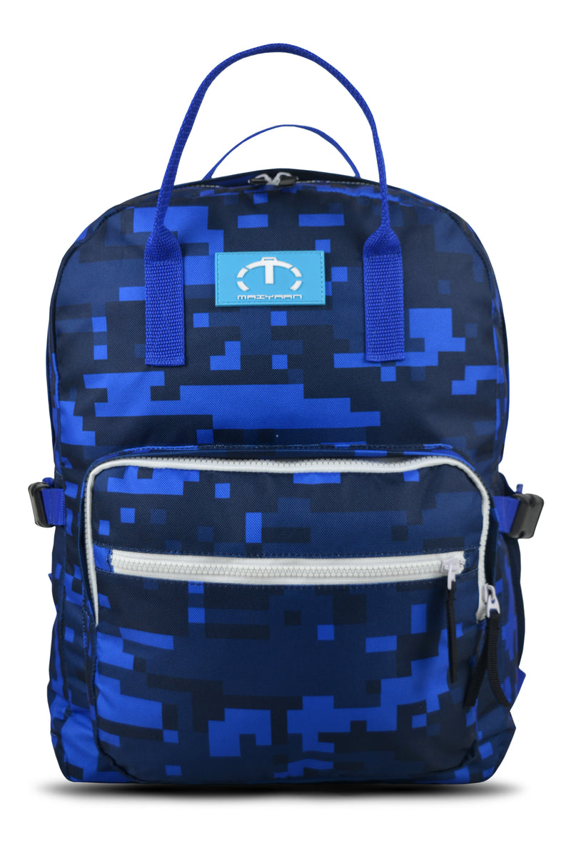 MAIYAAN BLUE CAMO BACKPACK [CLASS 3-8]
