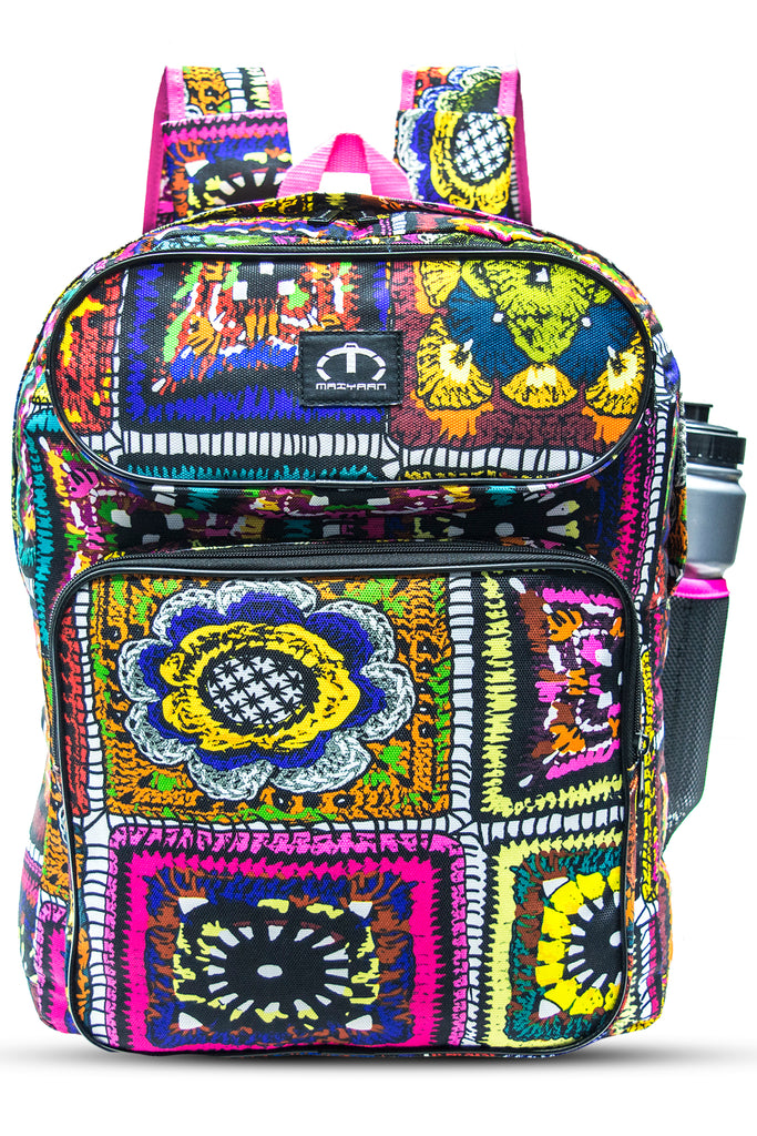 Export Quality Multicolor Floral/Creetah School Bags For Girls