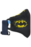 3 PCS OF DOUBLE LAYER BATMAN 2 IN 1 FACE MASK FOR KIDS