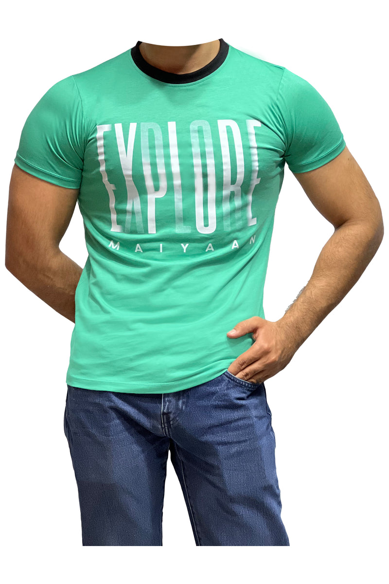 100% PIMA COTTON EXPLORE T-SHIRT