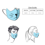 3 PCS OF DOUBLE LAYER KITTY FACE MASK FOR KIDS