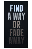 100% PIMA  COTTON FIND A WAY T-SHIRT