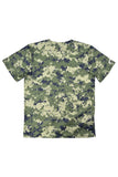 GREEN CAMO WORKOUT TEE