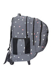 GREY TRIANGLE LARGE TROLLEY BACKPACK - CLASS 3 to 8