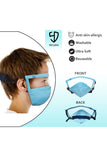 3 PCS OF COMPLETE PROTECTION FACE MASK FOR KIDS [AGE: 4-10]