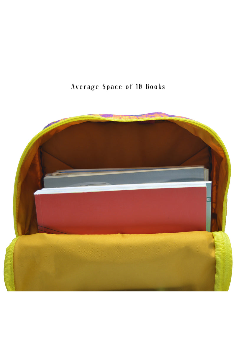 Galaxy School Bag For Kids with Detachable Pencil Case Pocket - Multicolor