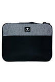 Classic 12 Inch Laptop Sleeve Bag with Carry Handle - Grey