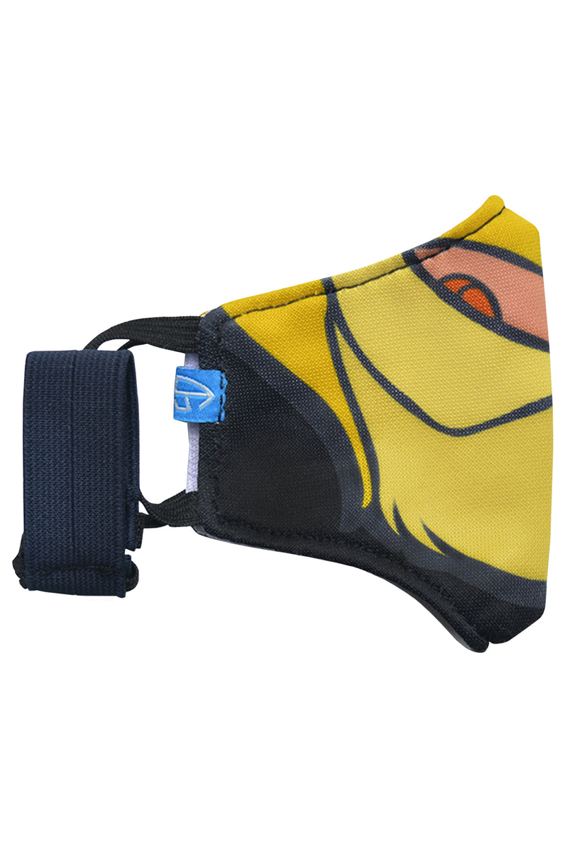 3 PCS OF DOUBLE LAYER SIMBA LION FACE MASK FOR KID'S