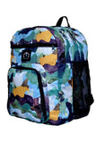 Multicolor Marble School Backpack For Boys