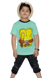 100% COMBED COTTON NINJA TURTLE SHELL T-SHIRTS