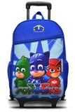 PJ MASK MEDIUM SCHOOL TROLLEY BAG - CLASS [3-7]