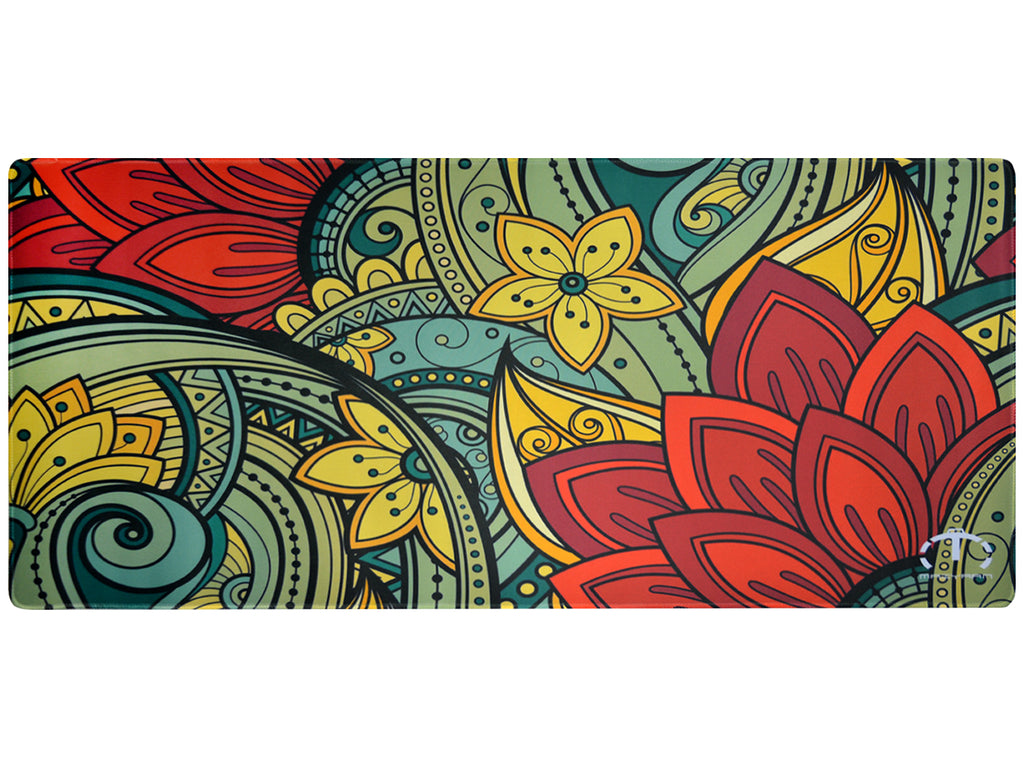PREMIUM QUALITY LARGE SIZE FLOWERS MOUSE PAD