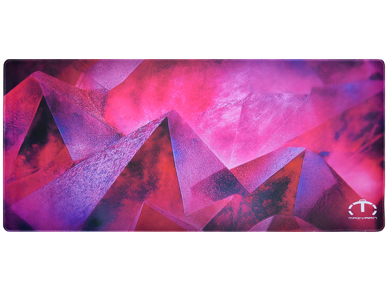 PREMIUM QUALITY LARGE SIZE PURPLE CRYSTAL MOUSE PAD