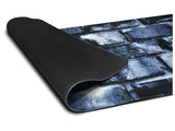 PREMIUM QUALITY MEDIUM SIZE BLACK & GRAY BRICKS MOUSE PAD