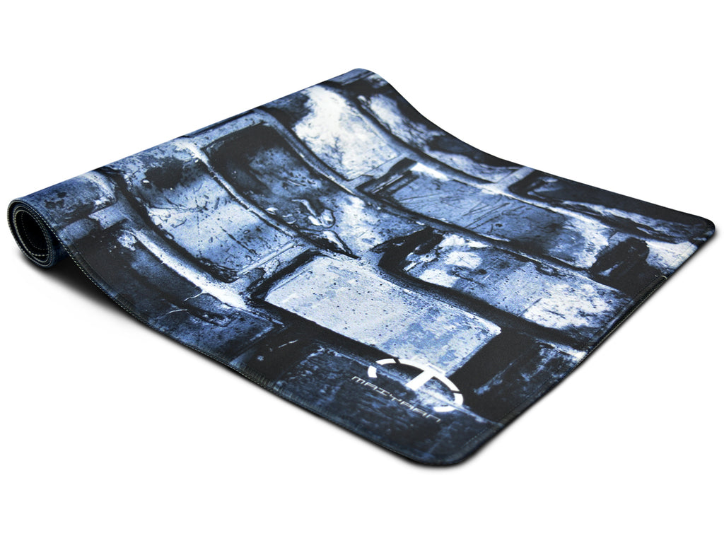 PREMIUM QUALITY MEDIUM SIZE BLACK & GRAY BRICKS MOUSE PAD