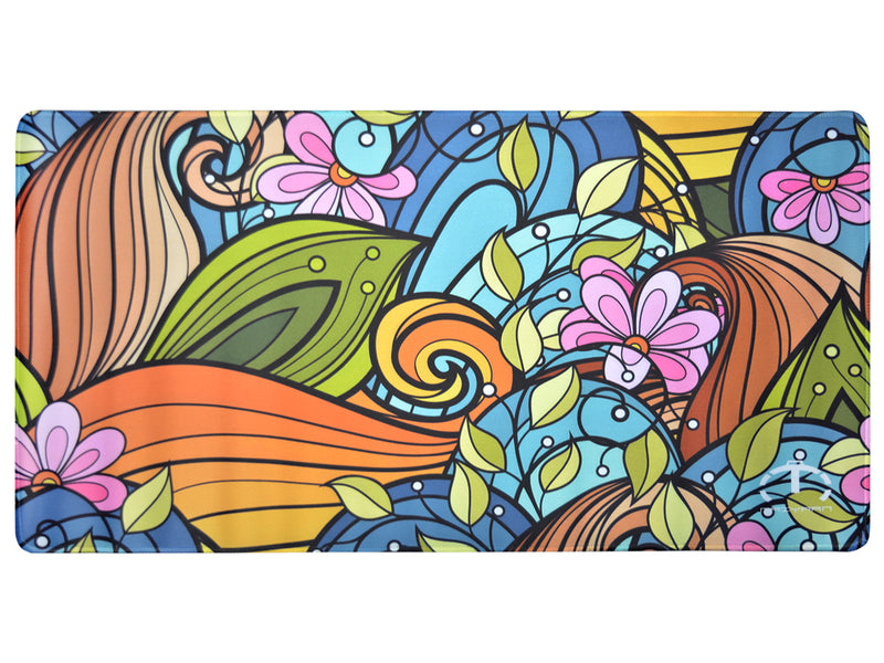 PREMIUM QUALITY MEDIUM SIZE FLOWER MOUSE PAD